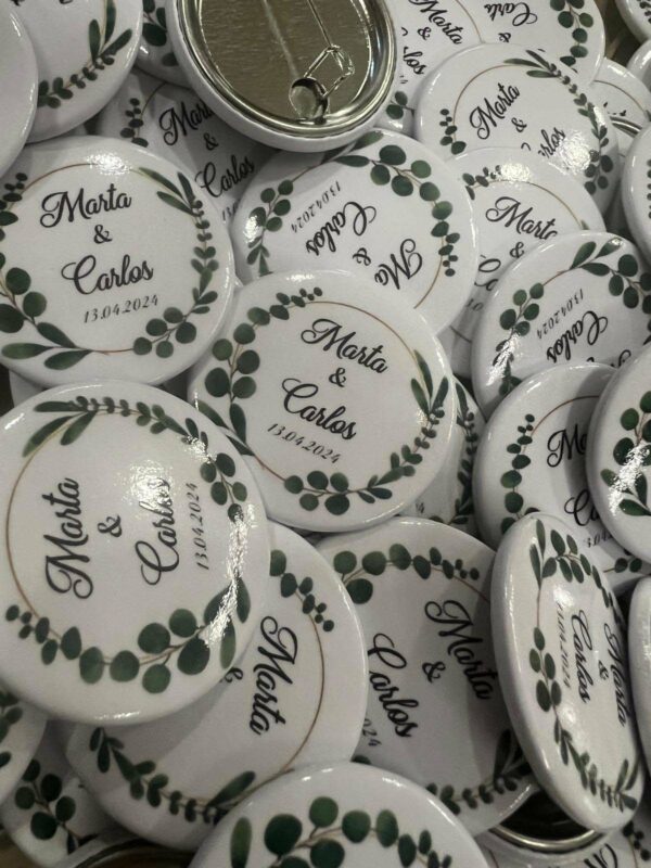 Chapas Personalizadas con Alfiler - Imagen 2