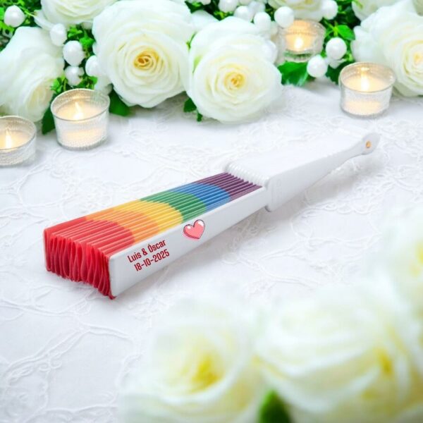 Abanico Rainbow - Imagen 2